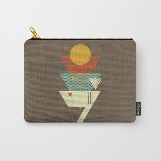 Sun. Sea. Sand. Shark. Carry-All Pouch