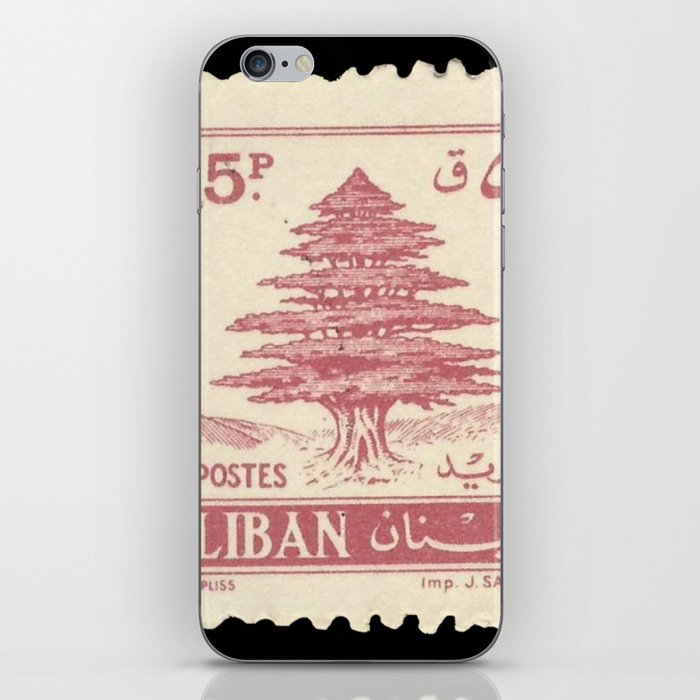 Lebanon vintage Timbre iPhone Skin