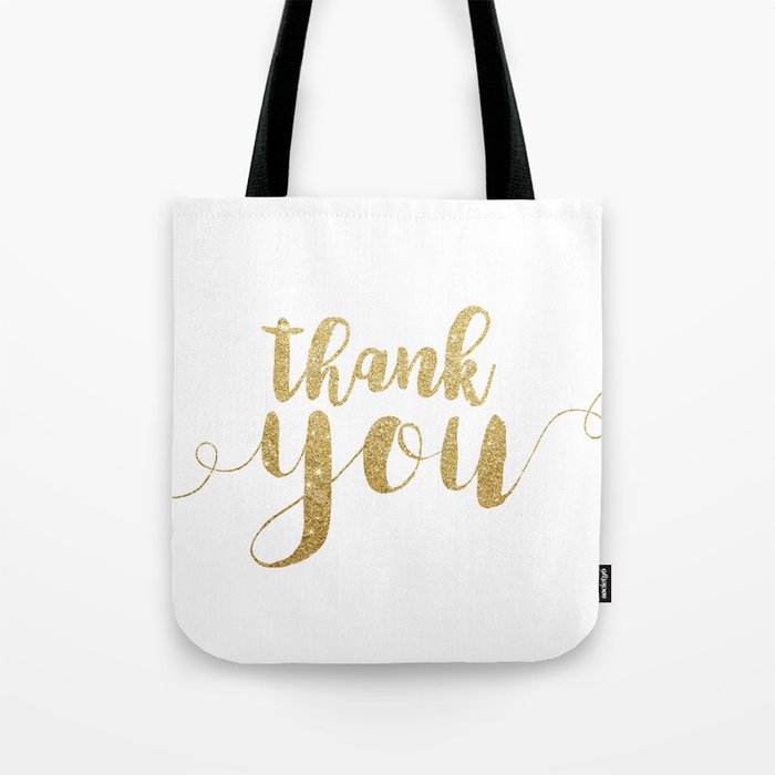Gold glitter 2025 tote bag