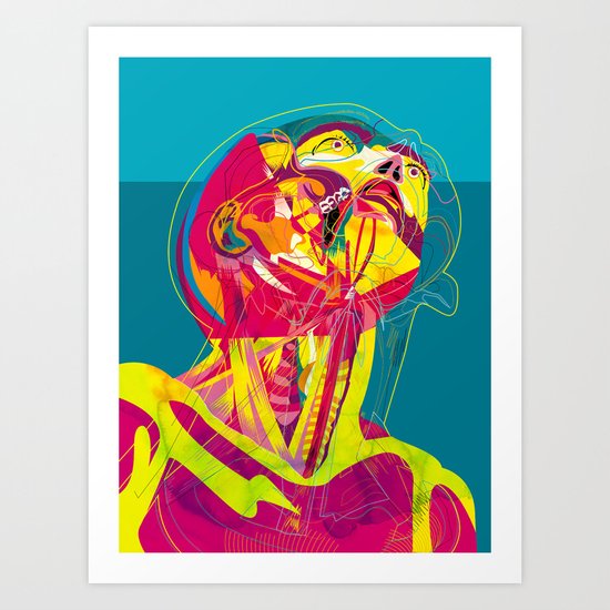Anatomy 210914 Art Print