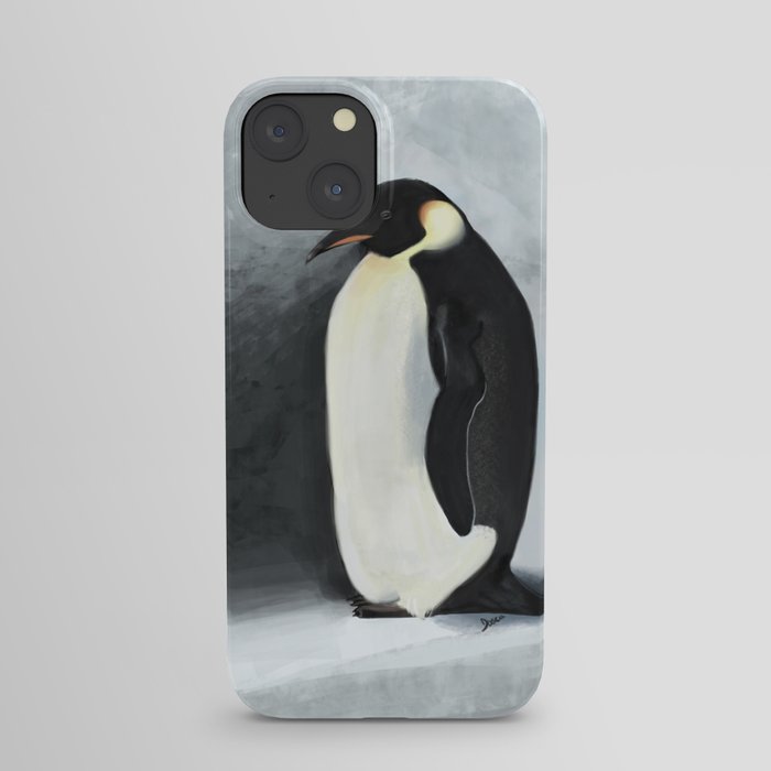 The Dramatic Penguin iPhone Case