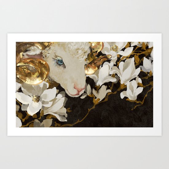 sheep Art Print