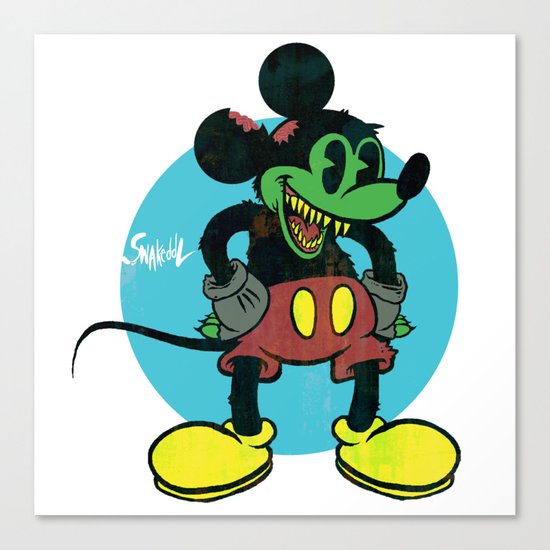 unDEADmouse Canvas Print