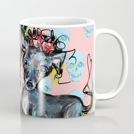 Frida + Perrito Coffee Mug