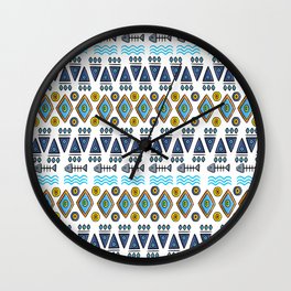 Nubian Pattern Wall Clock