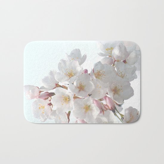 SPRING CHERRY BLOSSOM Bath Mat