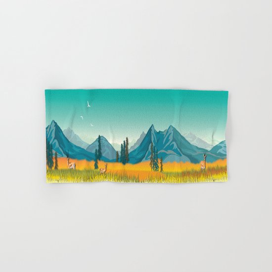 Wild Nature Hand & Bath Towel