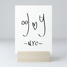 Joy NYC Mini Art Print