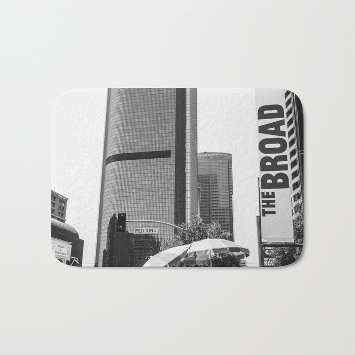 The Broad La Bath Mat By Martphoto Society6