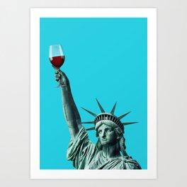 Liberty of drinking Kunstdrucke