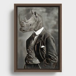 Henry "Rhino"  F0rd Framed Canvas