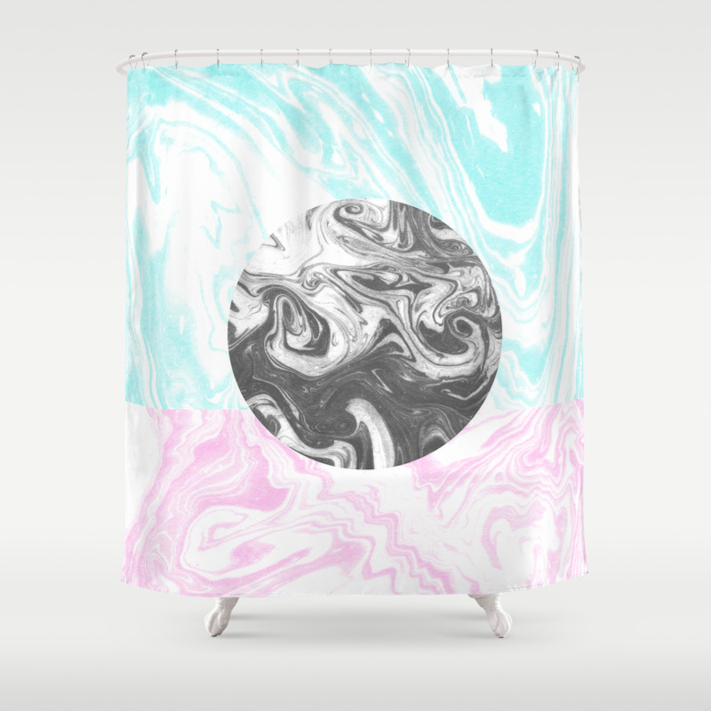 Soho Spilled Ink Japanese Marbling Marble Pastel Pantone Cute