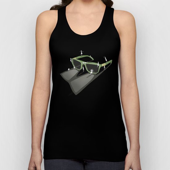 Change your view Unisex Tank Top
