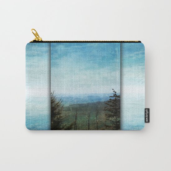 View from Clingman's Dome Tennessee Smoky Mountains Carry-All Pouch