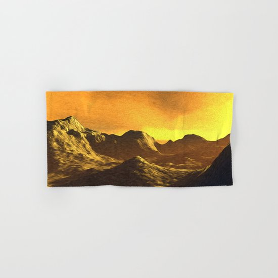 A Sunny Day On Mercury Hand & Bath Towel