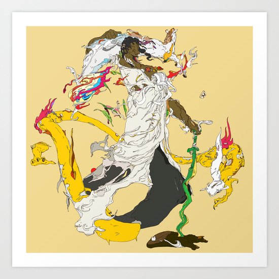 素戔男 - SUSANOO Art Print