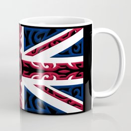 Union Jack - British Flag - Tribal Style Coffee Mug