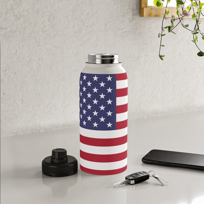 American Flag Bottle Koozie with Bottle Opener – The Flag Shirt