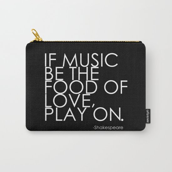 The Food Of Love Carry-All Pouch