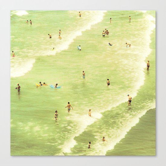 Let's Go Swimming Canvas Print