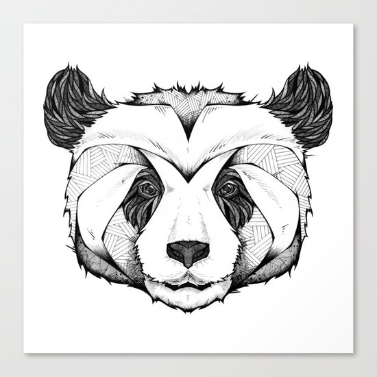 Panda Canvas Print