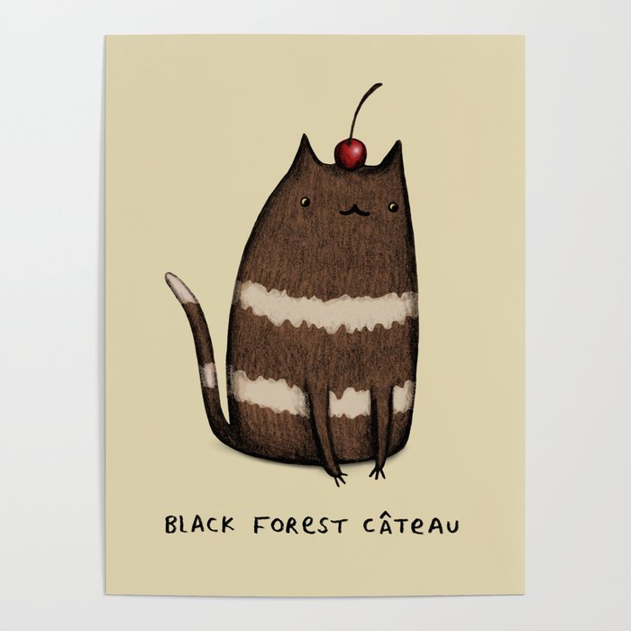 Black Forest Câteau Poster
