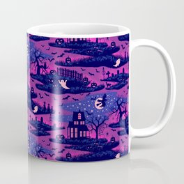 Halloween Night - Mystic Violet  Coffee Mug