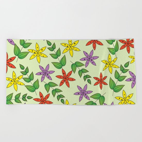 Pattern Q Beach Towel