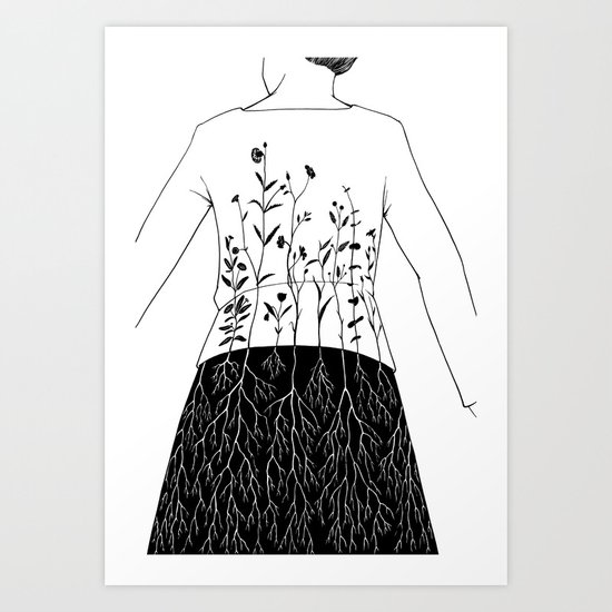 Growing Art Print