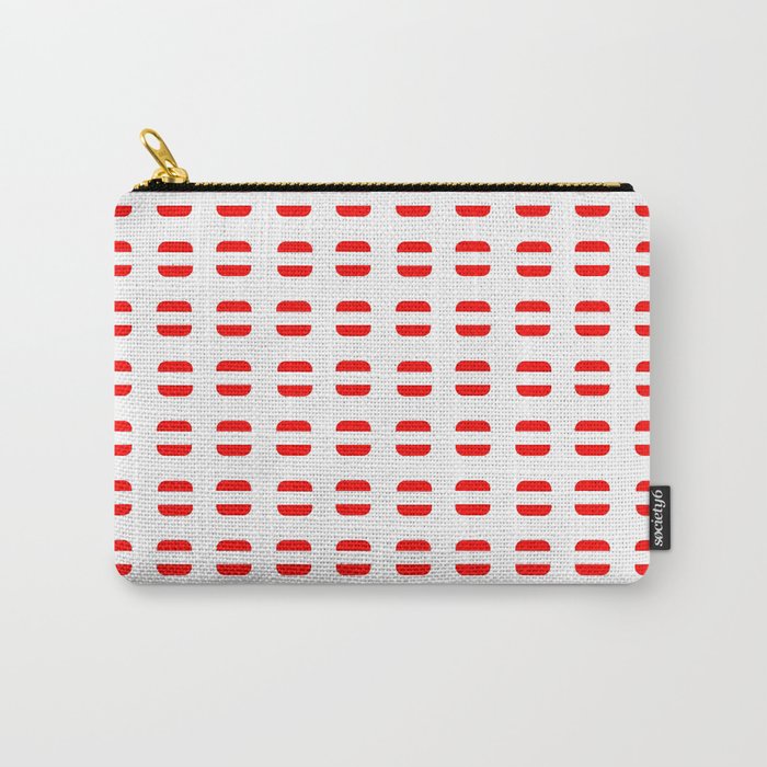 flag of austria 7 - with soft square Carry-All Pouch
