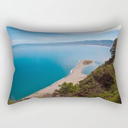 White Lagoon of Tindari on the Isle of Sicily Rectangular Pillow