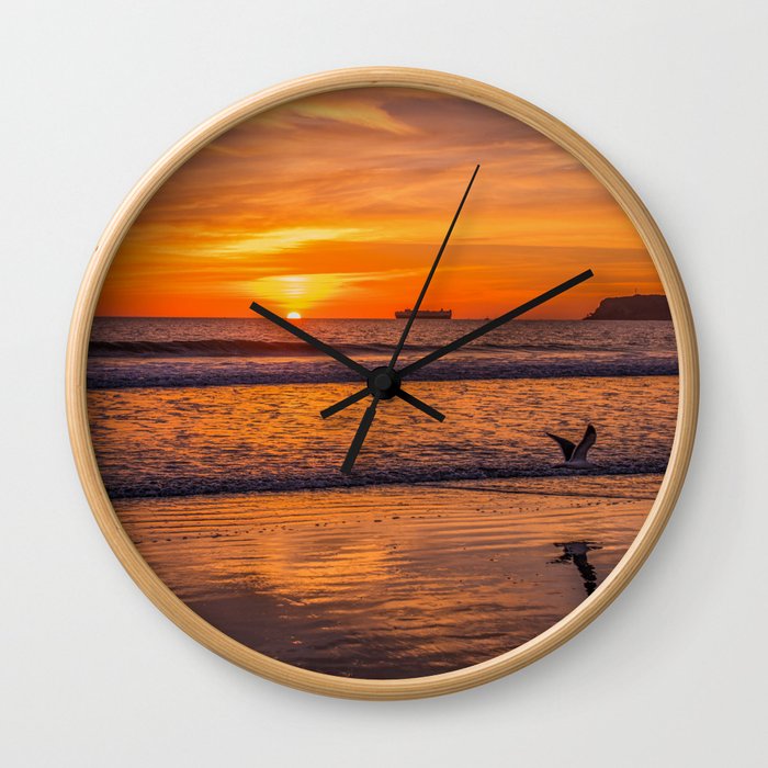 Coronado Sunset Wall Clock