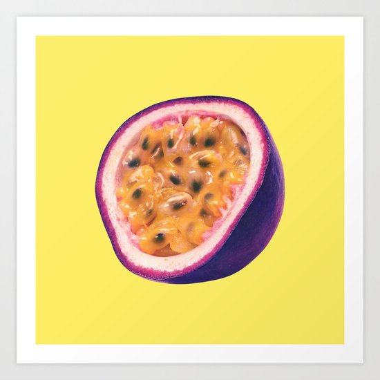 Passion Fruit Art Print