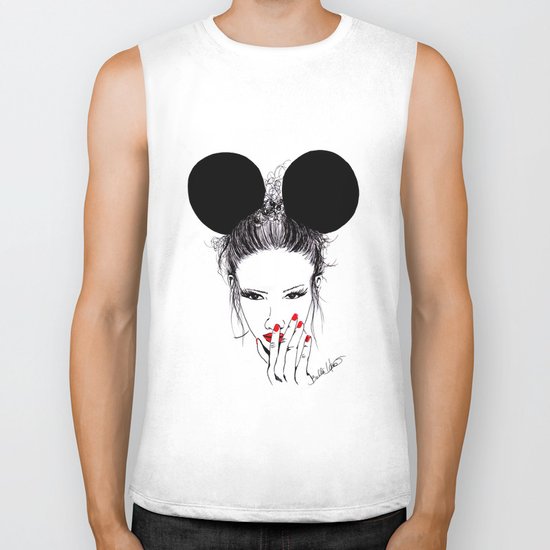 Minnie Mouse Biker Tank