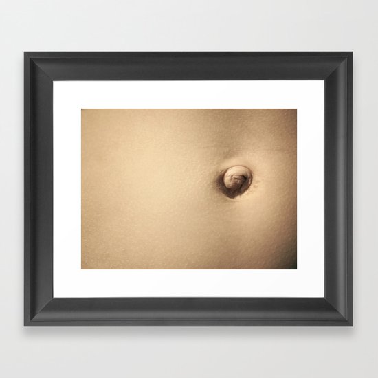 ombligo Framed Art Print