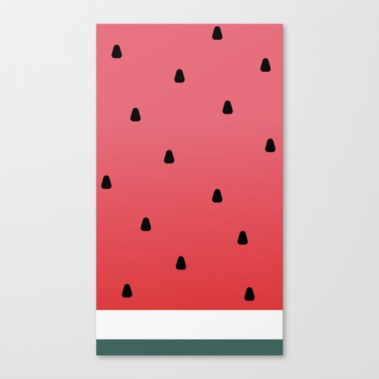 Watermelon (everyday 5/365) Canvas Print