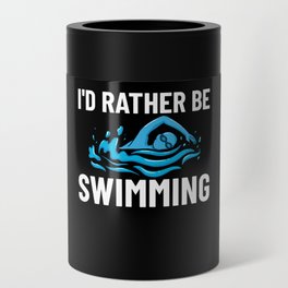 Swimming Coach Swim Pool Swimmer Lesson Can Cooler