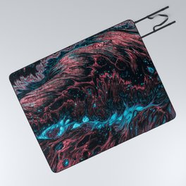 Waves & colors Picnic Blanket