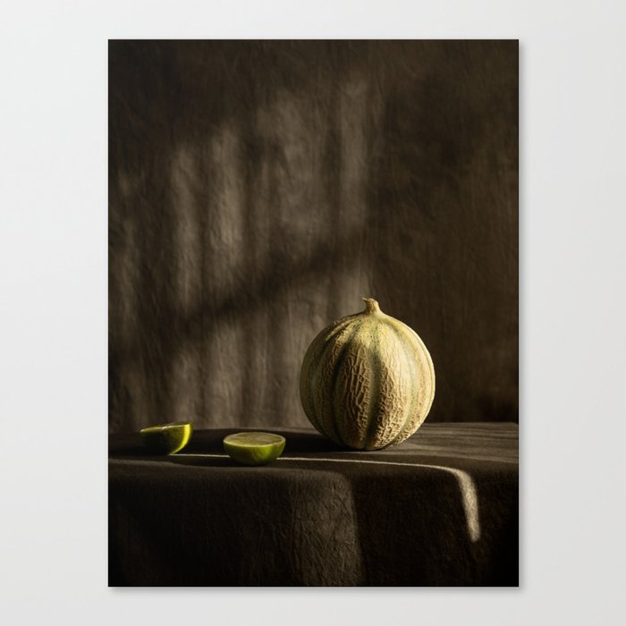 Portrait of Melon Canvas Print