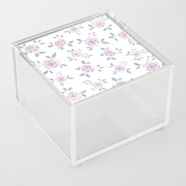 Turquoise pattern Acrylic Box