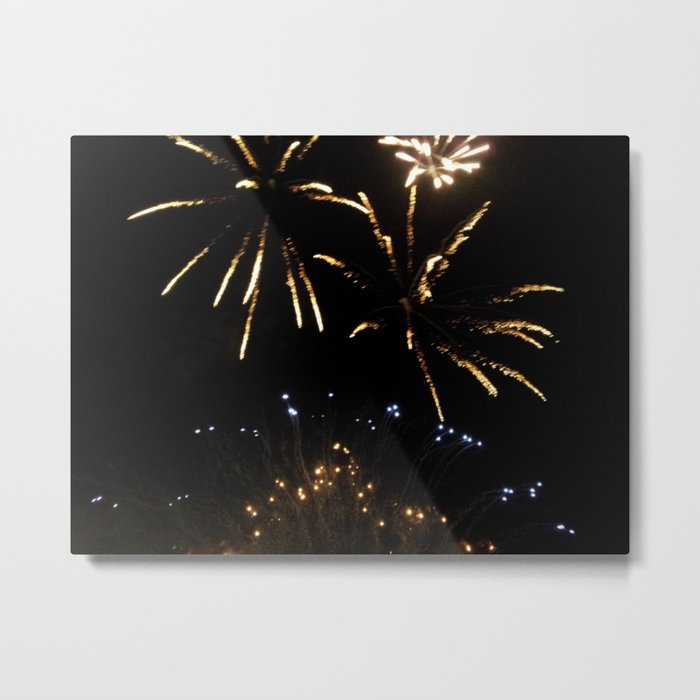 Fireworks Metal Print