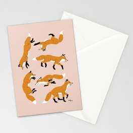 Fox time Stationery Cards