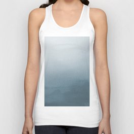 Behr Blueprint Blue S470-5 Abstract Watercolor Ombre Blend - Gradient Tank Top