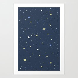 Starry Night Art Print