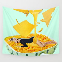 Cheese Dreams (Mint) Wall Tapestry