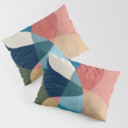 Waterfall and forest Pillow Sham