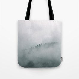 Misty mountain Tote Bag