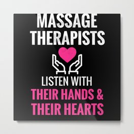 Massage Therapist Gifts For Women Massage Therapy Metal Print | Lotusflower, Giftsforwomen, Momgifts, Graphicdesign, Musclewhisperer, Clientsmuscles, Relaxation, Masseur, Masseusemasseur, Physicaltherapist 