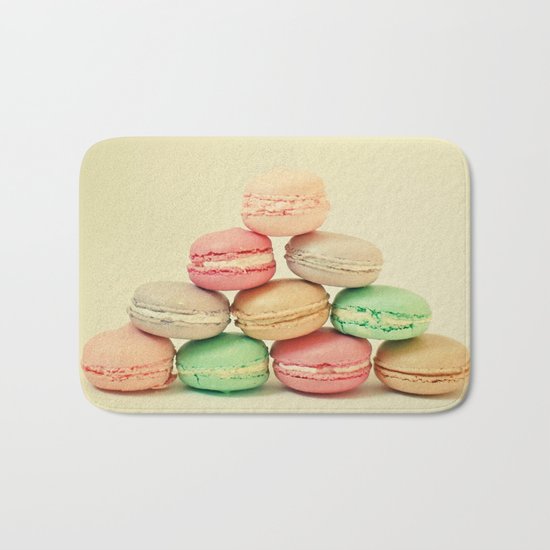 French Macarons Bath Mat
