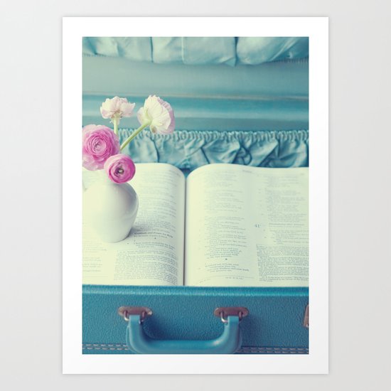 Alone. Art Print
